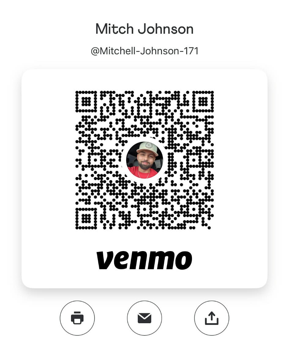 Venmo donation QR code